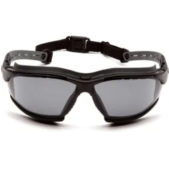 Pyramex Isotope Gray H2MAX Anti-Fog Lens with Black Frame GB9420STM