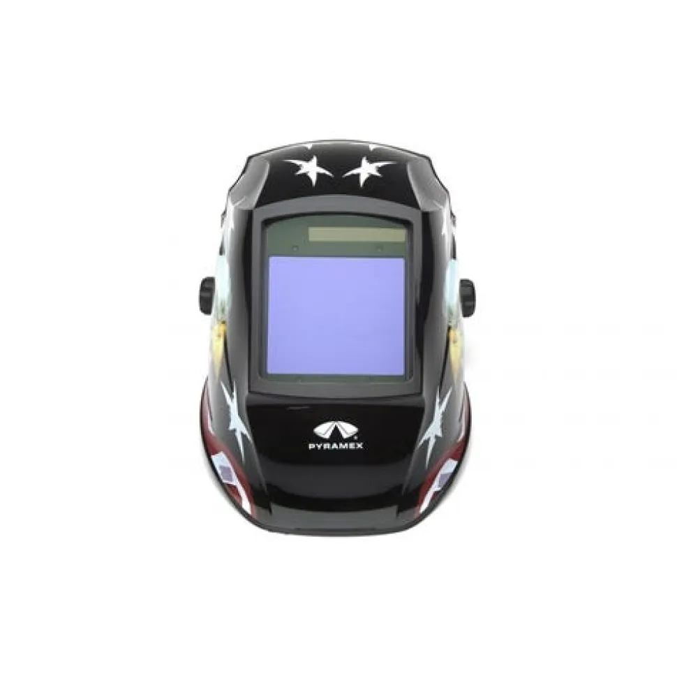 Pyramex Leadhead American Eagle Decorated Auto Darkening Welding Helmet WHAM3030AE
