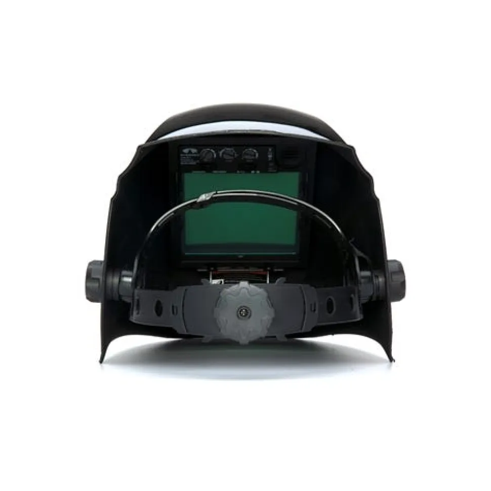Pyramex Leadhead Glossy Black Decorated Auto Darkening Welding Helmet WHAM3030GB