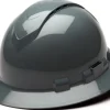 Pyramex Safety Pyramex Safety - Slate Gray Ridgeline Vented Full Brim 4 Pt Ratchet Suspension HP54113V