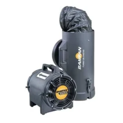 RamFan UB20XX 8" Blower/Exhaust (Axial Explosion Proof) 25' Duct EF7025