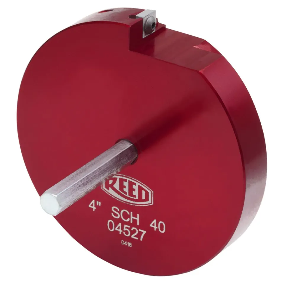 Reed PPR400 4" Clean Ream Extreme Plastic Pipe Fitting Reamer 04527