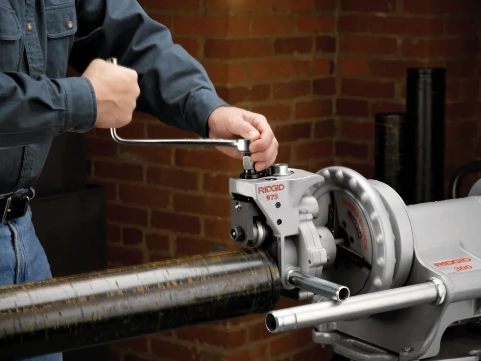 RIDGID 975 Combo Roll Groover (1-1/4"-6" Pipe) 25638