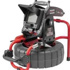 Ridgid C40 SeeSnake CS6x Versa Monitor Compact Self-Leveling 131' Flexible Cable 63823