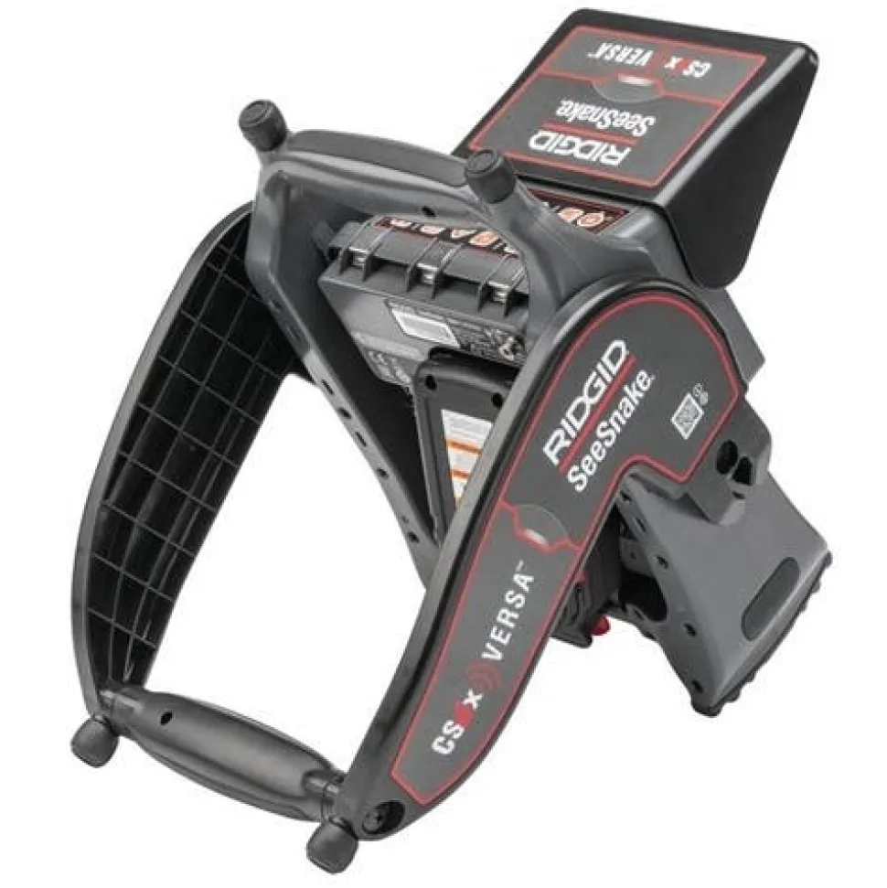 RIDGID CS6x VERSA SeeSnake Digital Recording Monitor Wi-Fi Battery & Case Kit 64968 + 66483