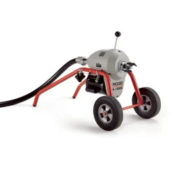 RIDGID K-1500B Sectional Drain Cleaning Machine - 105' C-14 Cable 23707