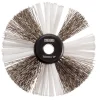 RIDGID K9-204 3" Nylon/Steel Cleaning Brush For 5/16" Cable 68978