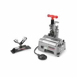 Ridgid PTC-400 1/2" - 4" Power Tubing Cutting Machine For Copper & Plastic w/ PC-116 TS Tube Stand 66138