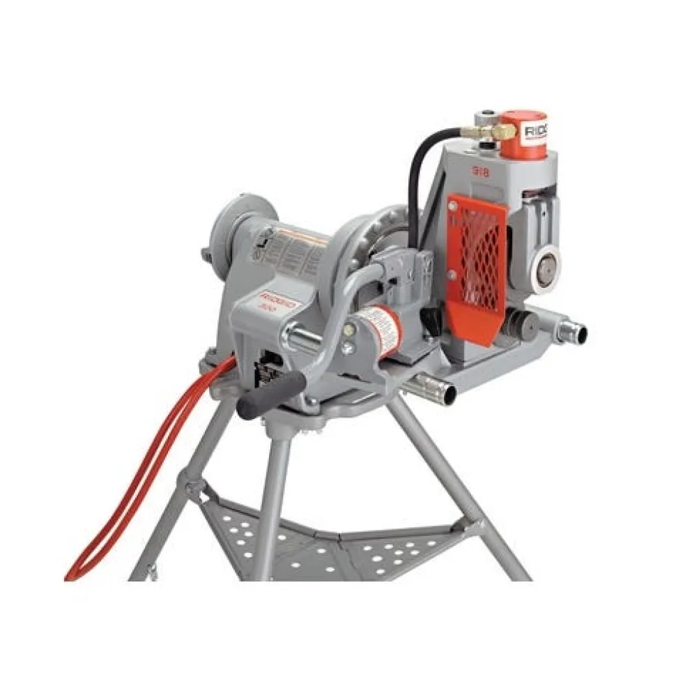 RIDGID 918-5 Roll Groover w/535 Power Drive Mount Kit 48387