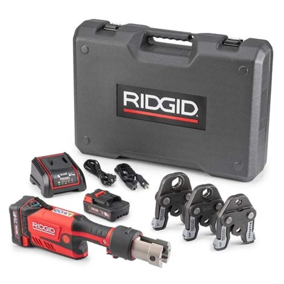 Ridgid RP 351 Cordless Press Tool Kit w/ ProPress Jaws (1/2" - 1") 67183