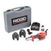 RIDGID RP 115 Mini Press Tool Battery Kit w/ ProPress Jaws (1/2"-3/4") 72553