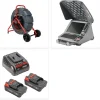 RIDGID SeeSnake Camera CS12x Monitor 200' HDR TruSense Self-Leveling Reel Battery Kit 63603 + 57288