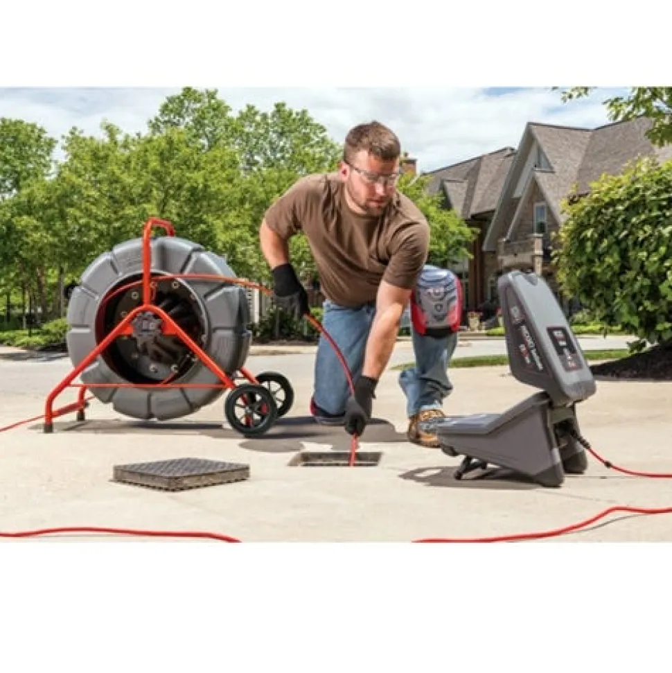 Ridgid SeeSnake CS65XR Recording Monitor Keyboard WiFi 68768