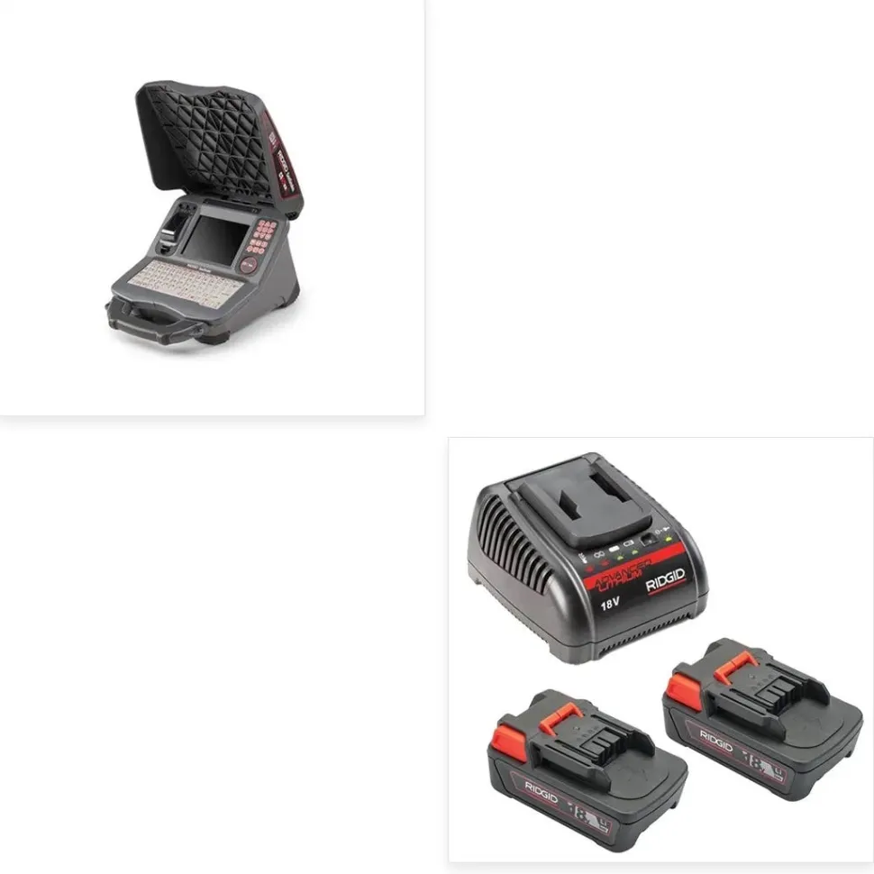 RIDGID SeeSnake CS65XR Recording Monitor Keyboard WiFi Battery Kit 69038