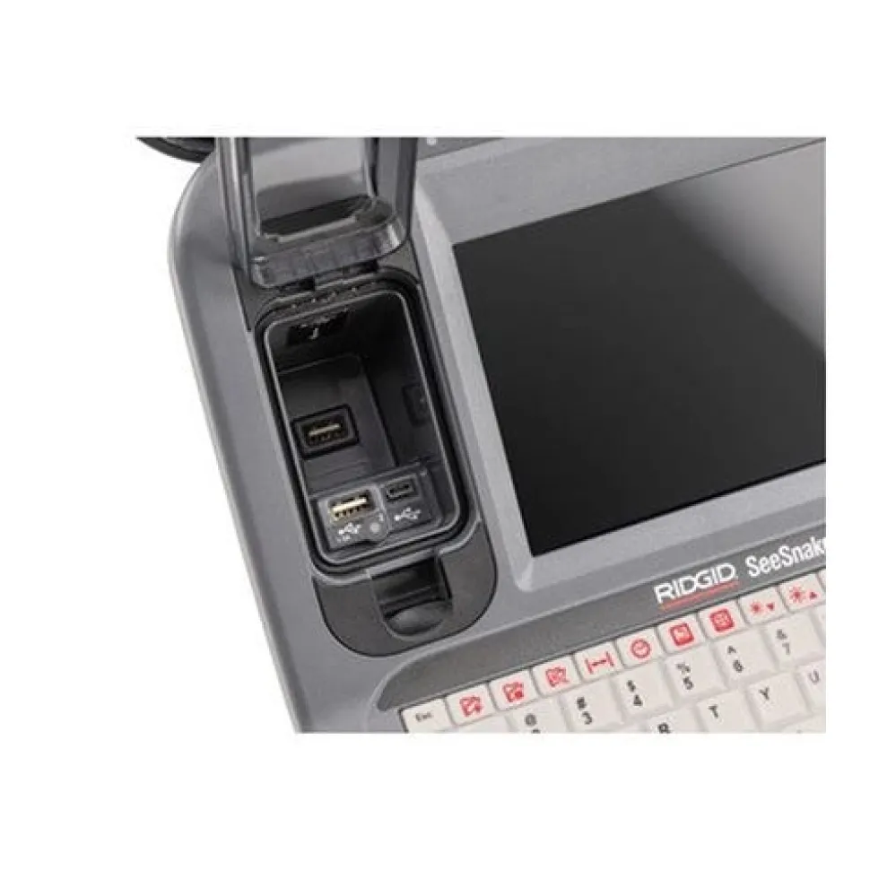 RIDGID SeeSnake CS65XR Recording Monitor Keyboard WiFi Battery Kit 69038