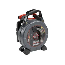 RIDGID SeeSnake microREEL 100' Mid-Flex Cable with CA-350 Monitor Kit 70728