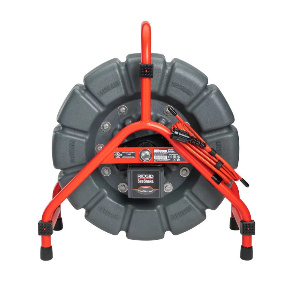 RIDGID SeeSnake Mini Pro 200' TruSense Digital Self-Leveling Color Camera Reel 76883