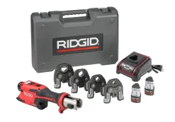 RIDGID Tools RP 251 Press Tool Battery Kit (1/2"-3/4") Rings with C1 Actuator 78218