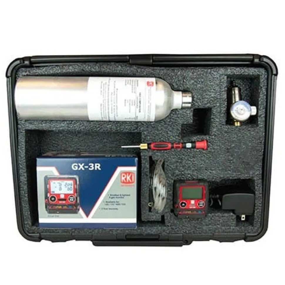 RKI Instruments GX-3R Confined Space 4 Gas Personal Gas Detector Kit 72-RA-C-56