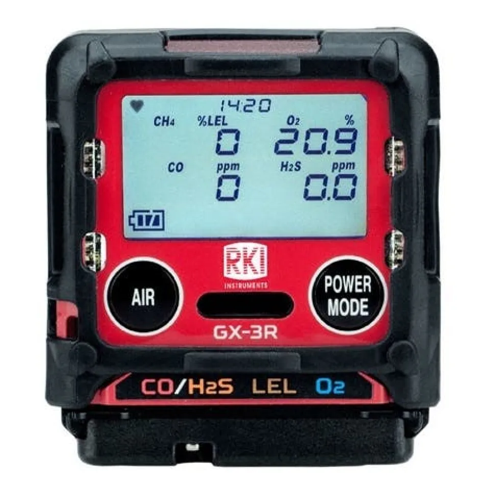 RKI Instruments GX-3R Confined Space 4 Gas Personal Gas Detector Kit 72-RA-C-56