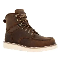 Rocky Boots Woman's Core 37 Wedge Steel Toe Work Boot - Brown GB00697-W
