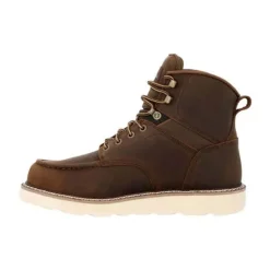 Rocky Boots Woman's Core 37 Wedge Steel Toe Work Boot - Brown GB00697-W