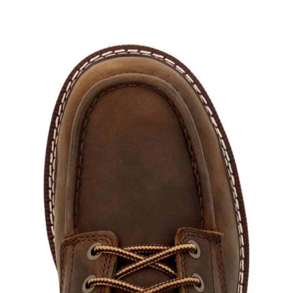 Rocky Boots Woman's Core 37 Wedge Steel Toe Work Boot - Brown GB00697-W