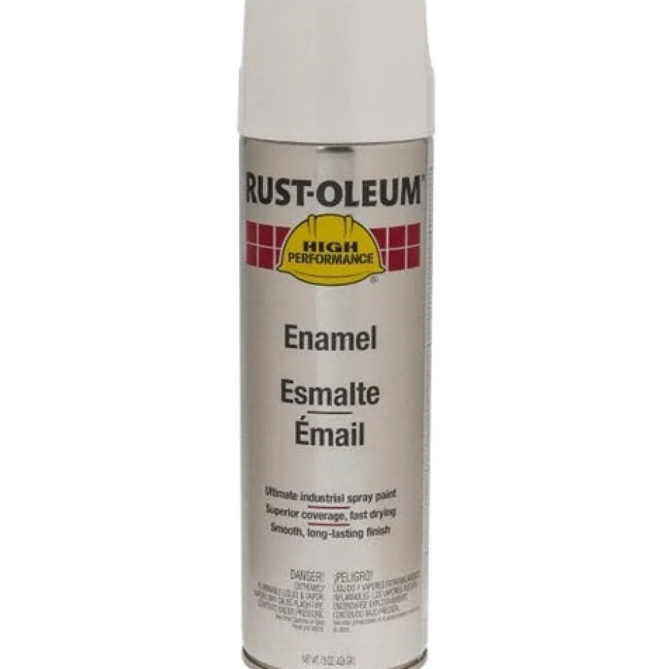 Rust-Oleum V2100 Upright High Performance Spray Paint Gloss White V2192838