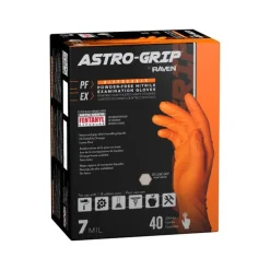 SAS Safety Astro-Grip Powder-Free Nitrile Exam Grade Disposable Gloves SAS6647