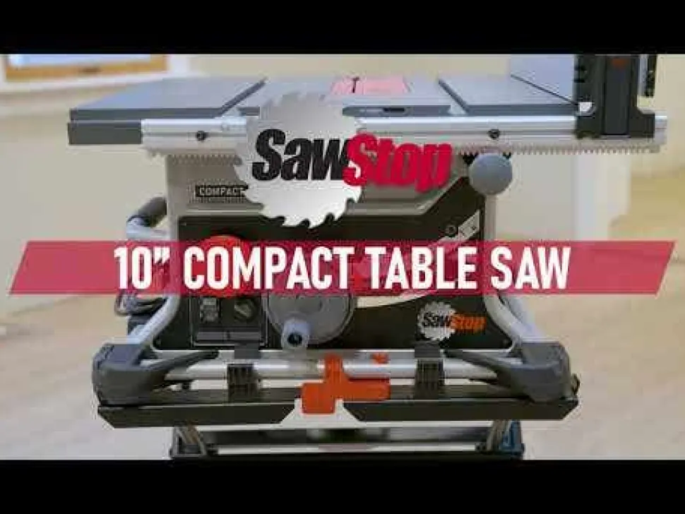 SawStop Compact 10" Table Saws 1.5HP Motor CTS-120A60