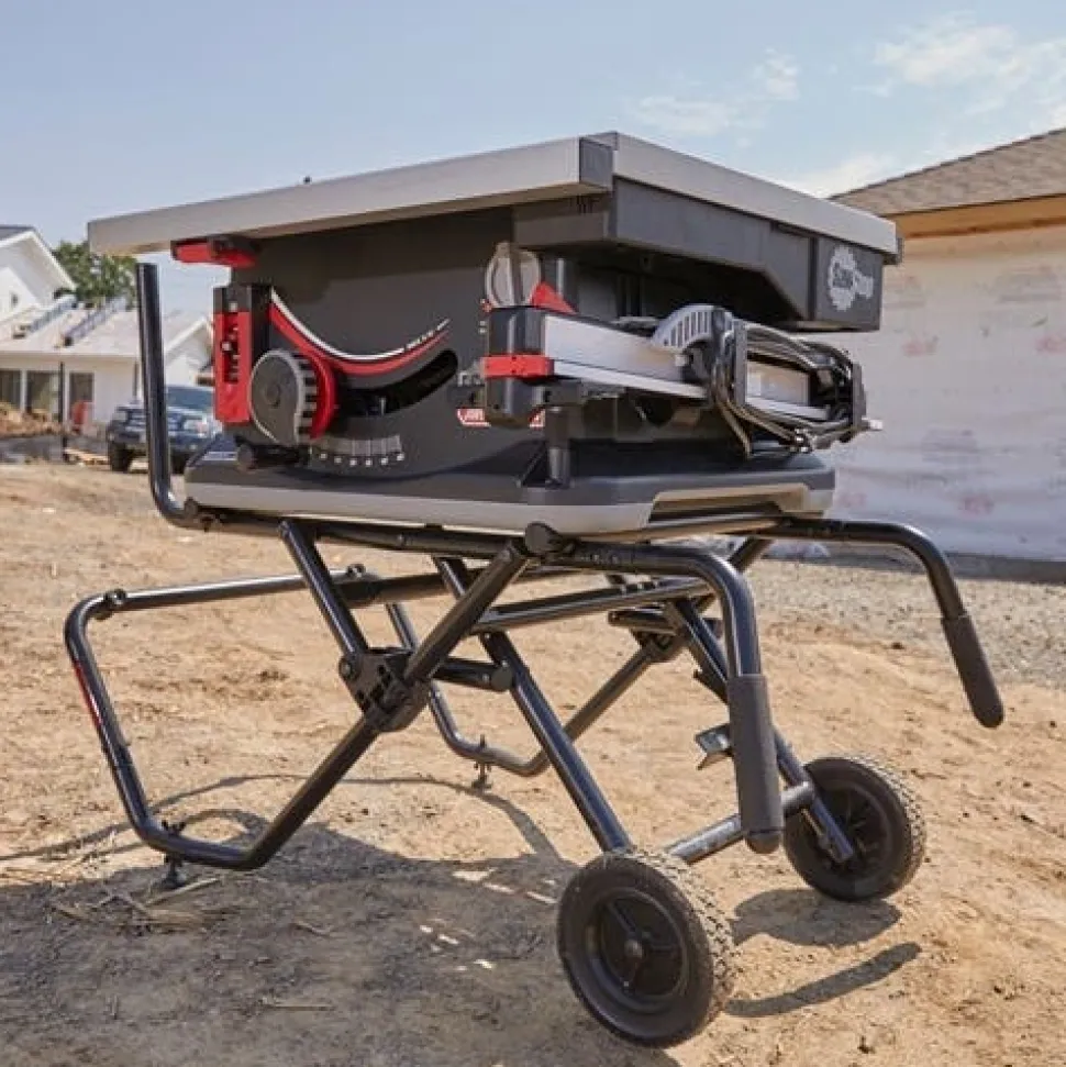 SawStop Jobsite 10" Table Saw Pro 1.5HP Motor with Cart JSS-120A60