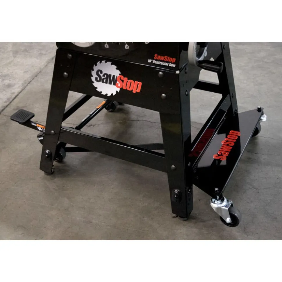 SawStop Table Saws SawStop Contractor Saw Integrated Mobile Base MB-CNS-000 MB-CNS-000