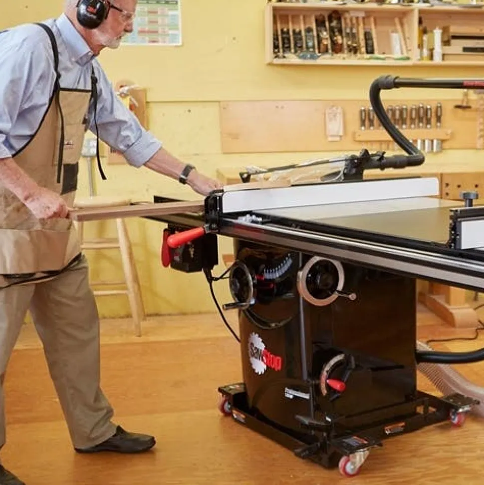 SawStop Table Saws SawStop 1.75HP Contractor Saw 36" T-Glide Fence CNS175-TGP236 CNS175-TGP236