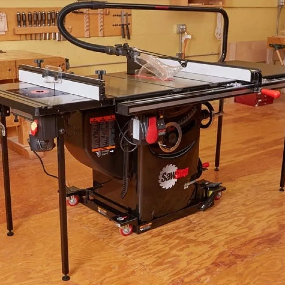 SawStop Table Saws SawStop 1.75HP Contractor Saw 36" T-Glide Fence CNS175-TGP236 CNS175-TGP236