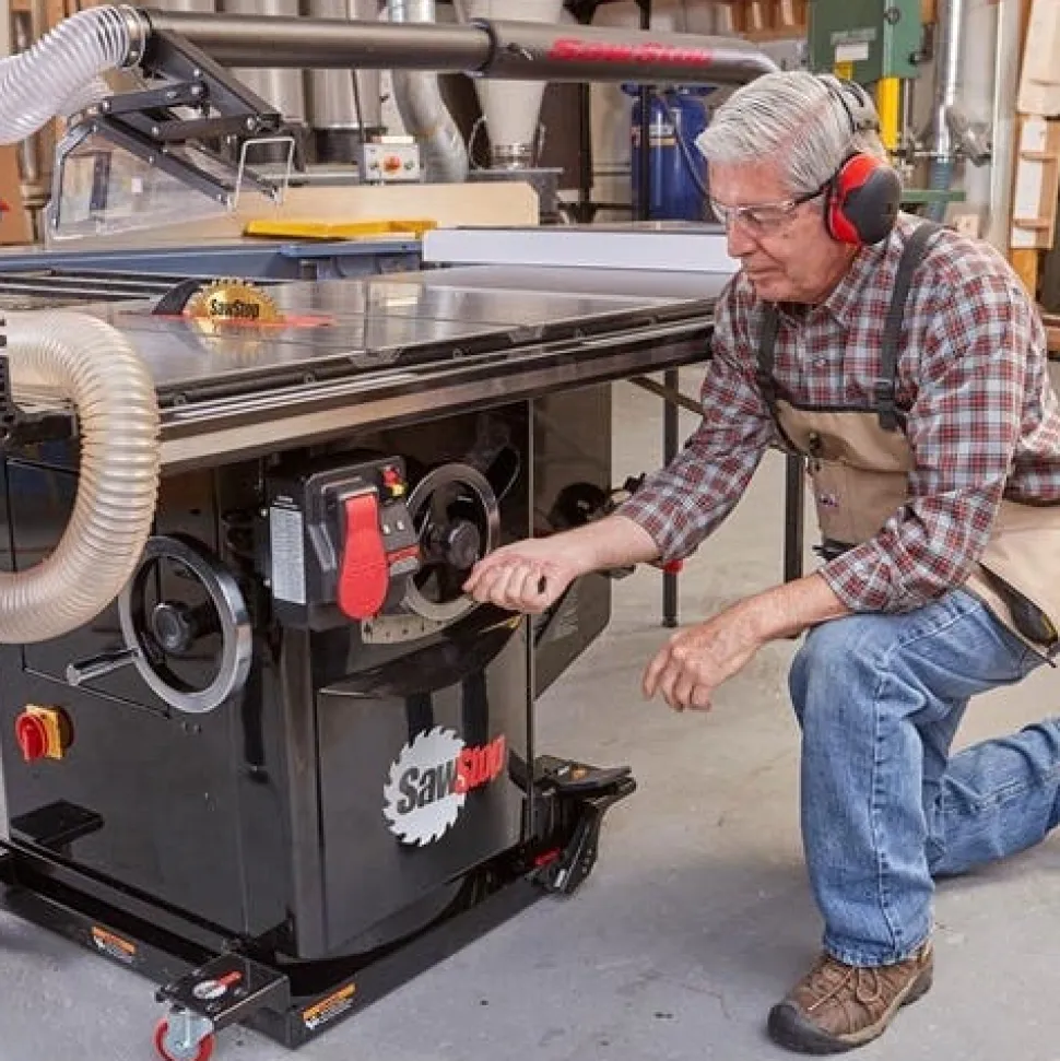 SawStop Table Saws SawStop 5HP, 1PH, 230V Industrial Cabinet Saw 52" T-Glide Fence ICS51230-52 ICS51230-52