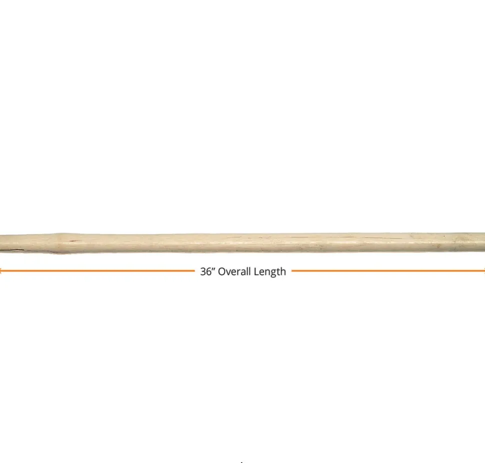 Seymour 36" Heavy Sledge Hickory Wood Handle for 18-24 Lb Sledges 64645
