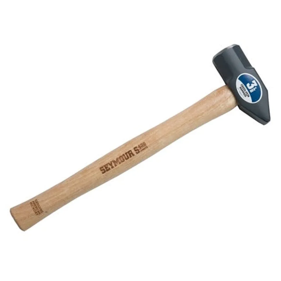 Seymour 3 lb Cross-Pein Hammer 15" American Hickory Handle S400 Jobsite 41873