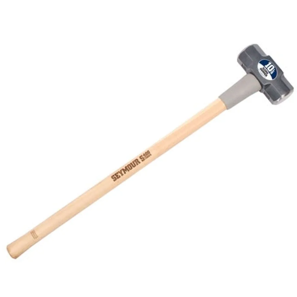 Seymour 10 lb Sledge Hammer 36" American Hickory Handle S400 Jobsite 41858
