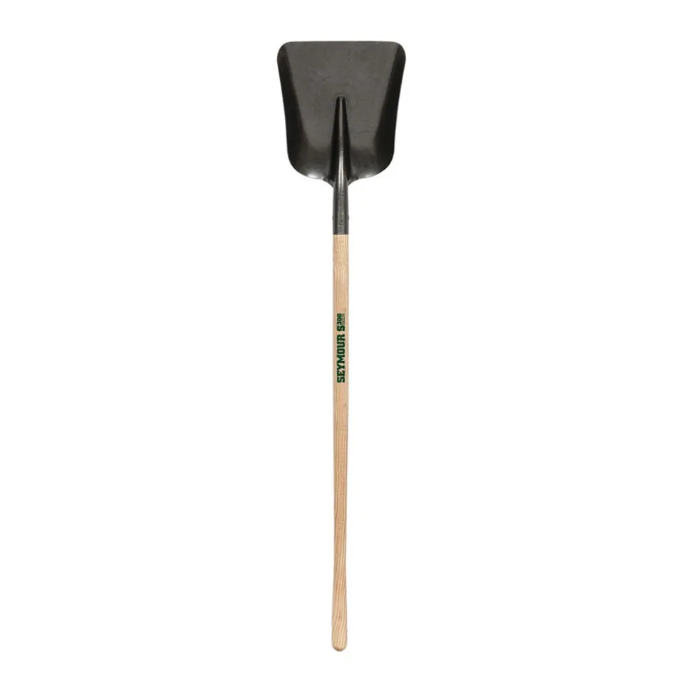 Seymour Outdoor Tools #2 Steel Scoop/Asphalt Shovel, 44" Hardwood Handle 49017