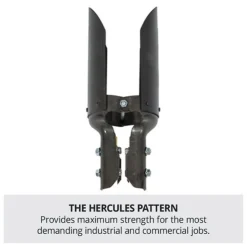 Seymour Structron Hercules Post Hole Digger S600 Safety 11 Gauge 48" Fiberglass Handle Retroreflective 49753