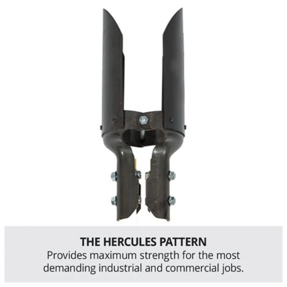 Seymour Structron Hercules Post Hole Digger S600 Safety 11 Gauge 48" Fiberglass Handle Retroreflective 49753