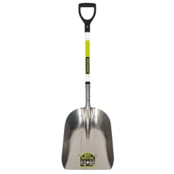 Seymour Structron Western Pattern Grain Scoop S600 Safety #12 Aluminum 29" Premium Fiberglass Handle Retroreflective Poly D Grip 49755
