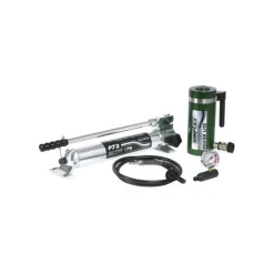 Simplex Aluminum Hydraulic Set 30 Ton 6" Center Hole Cylinder & Hand Pump STL306HC