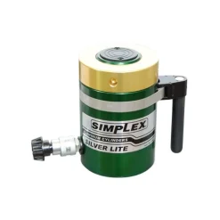 Simplex Aluminum 30 Ton Hydraulic 6" Single Acting Cylinder Spring Return RAS306B