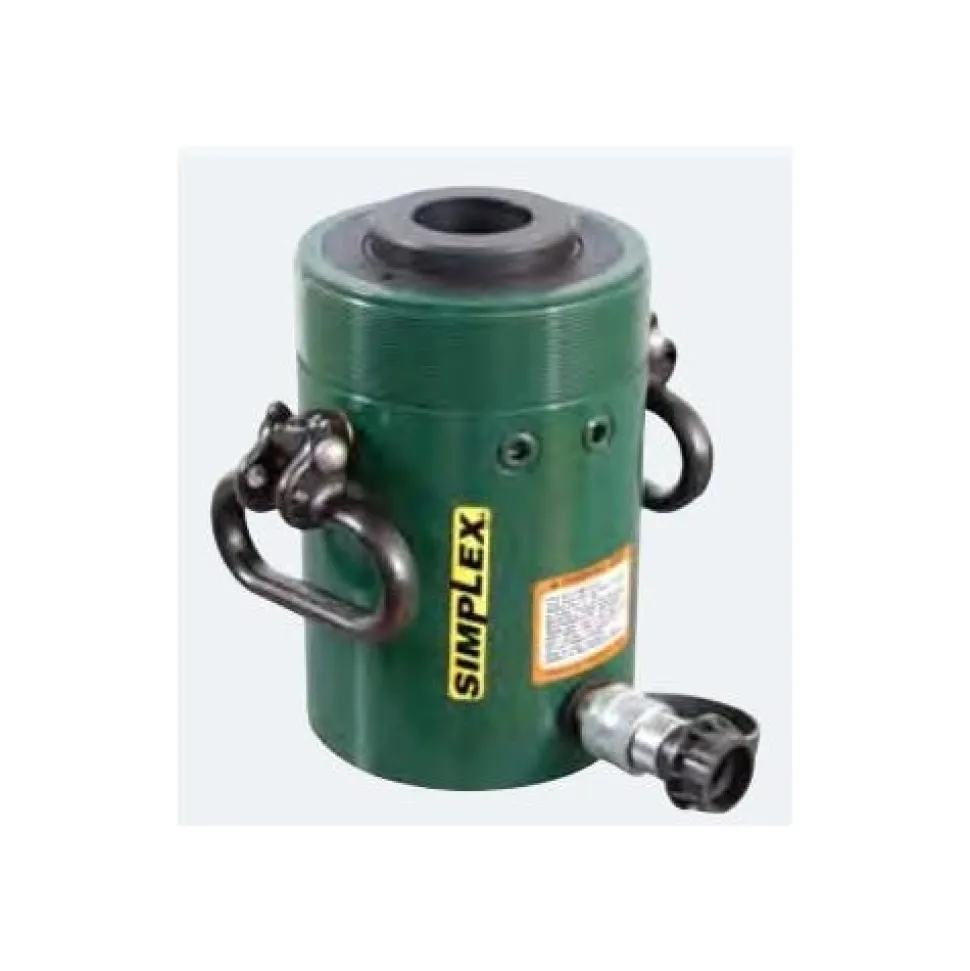 Simplex 60 Ton Center Hole Single Acting 6" Stroke Cylinder RC606A