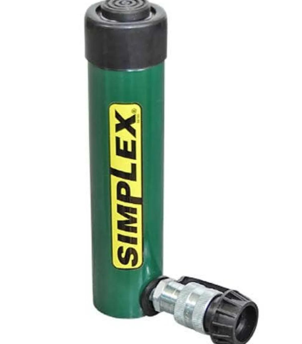 Simplex 10 Ton Spr. Ret. Single Acting 10" Stroke Cylinder R1010