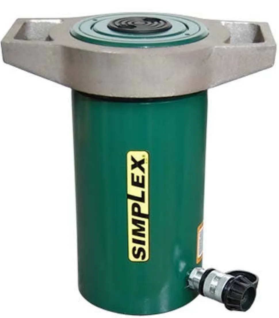 Simplex 100 Ton Spr. Ret. Single Acting 10" Stroke Cylinder R10010