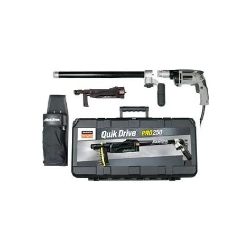 Simpson Strong-Tie Quik Drive System for Subfloor Fastening with 3500 RPM Makita PRO250G2M35K