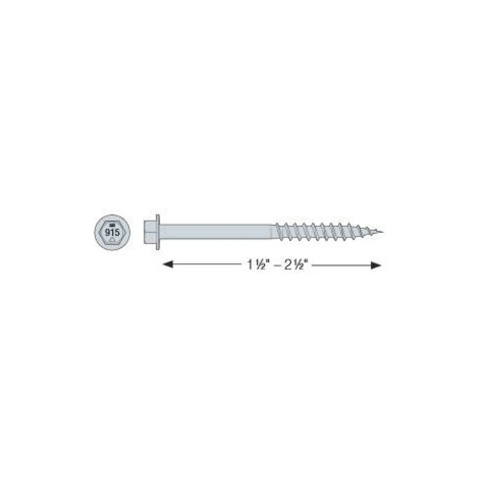 Simpson Strong Tie SD #10 x 1-1/2" Connector Screw 10 ct. SD10112R100