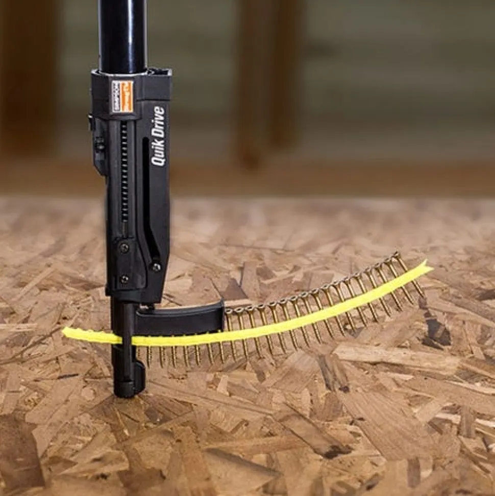 Simpson Strong-Tie #9 x 2-1/2" T25 Strong-Drive Subfloor Wood Screw Strip 750 ct. HCKWSV212S